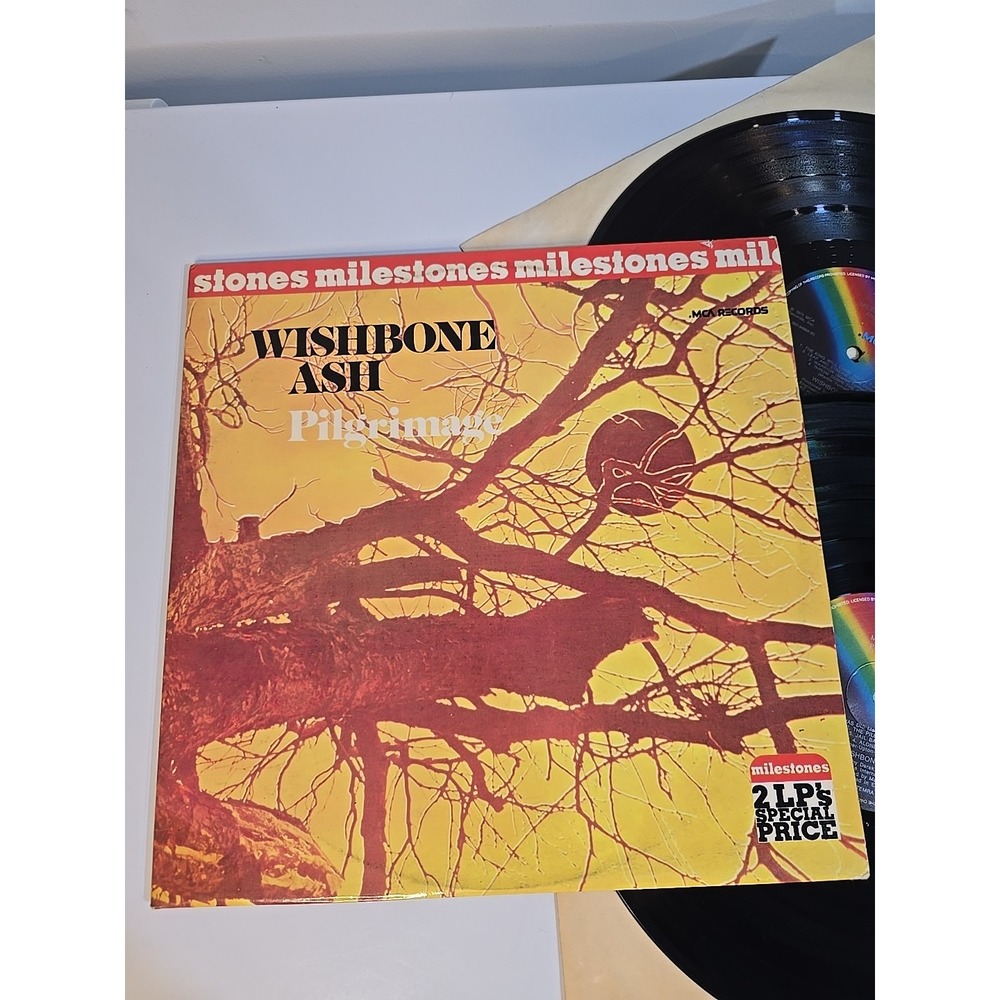 Wishbone Ash - Milestones: Pilgrimage / Argus (2xLP) EX/EX+, rare